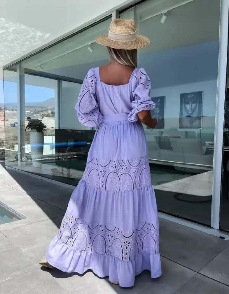 Vestido púrpura