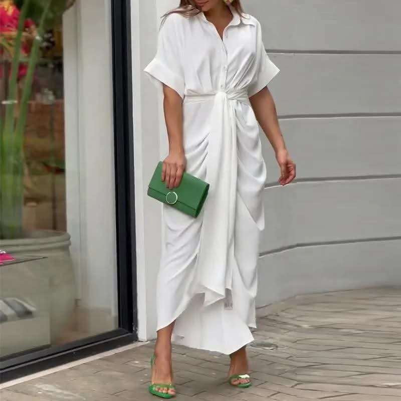 Vestido Lazo blanco