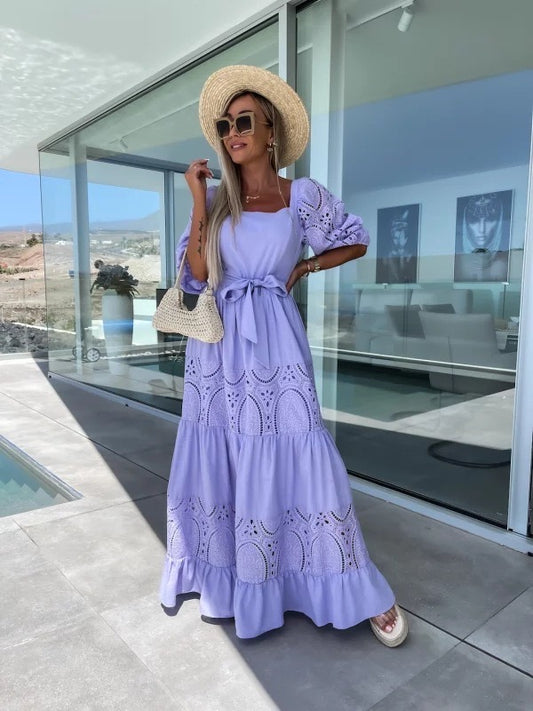 Vestido púrpura