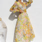 Vestido Amarillo flores