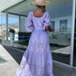 Vestido púrpura