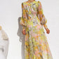 Vestido Amarillo flores